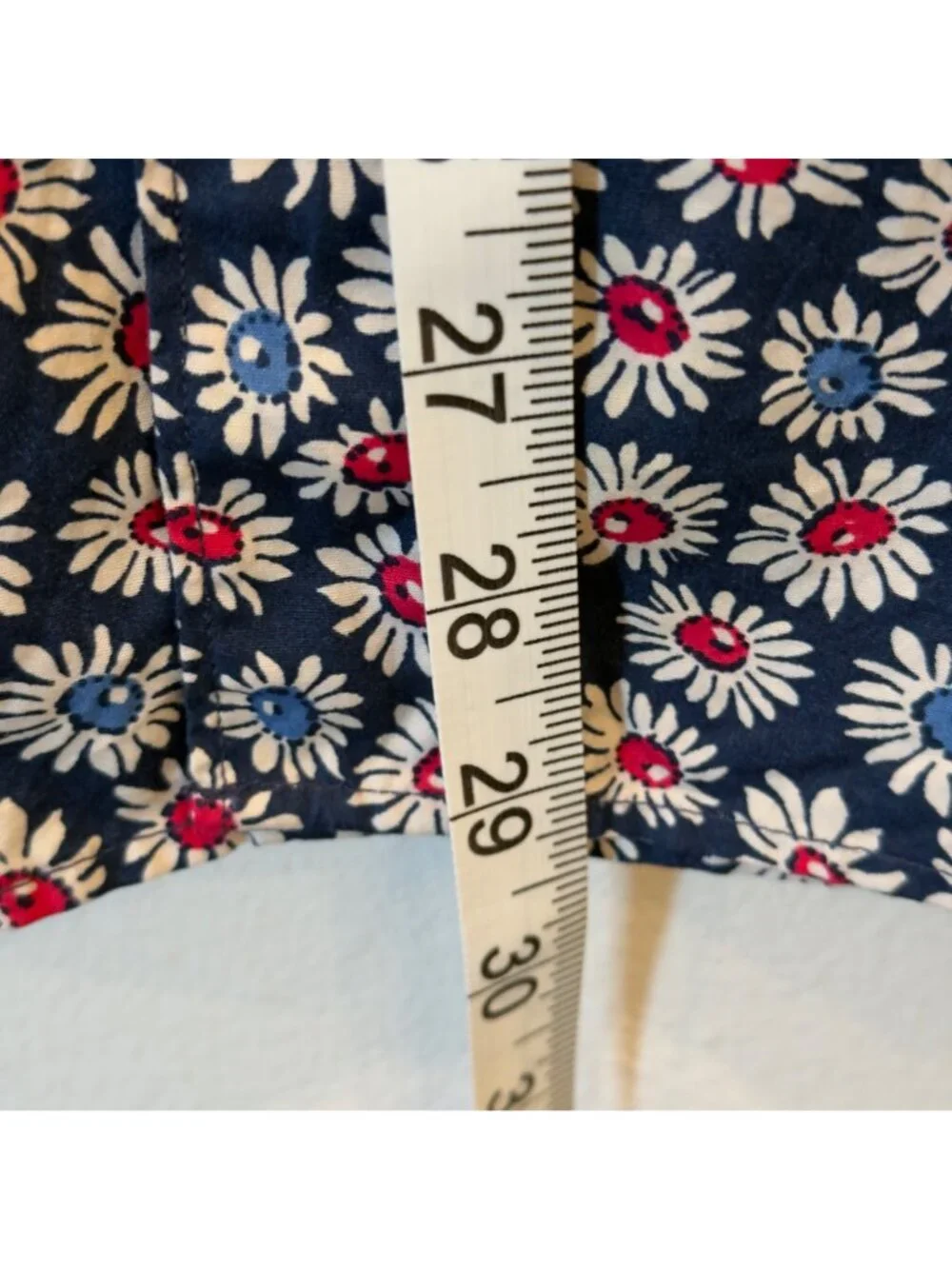 J Crew Men’s Classic Organic Cotton Button Down Preppy Floral Shirt Large